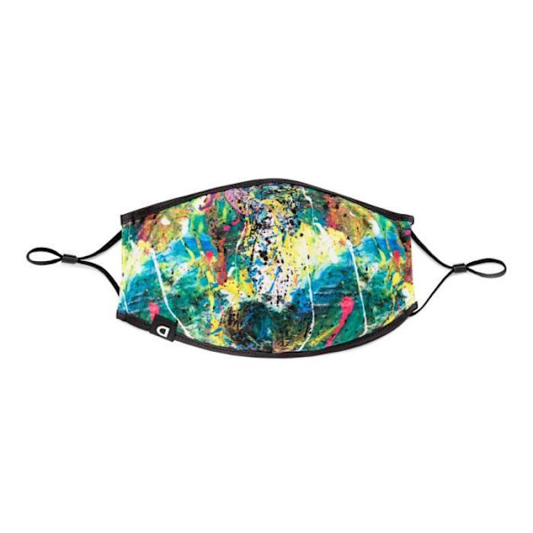 Desigual Splatter Mask Senap [113698] Grön, blå, gul