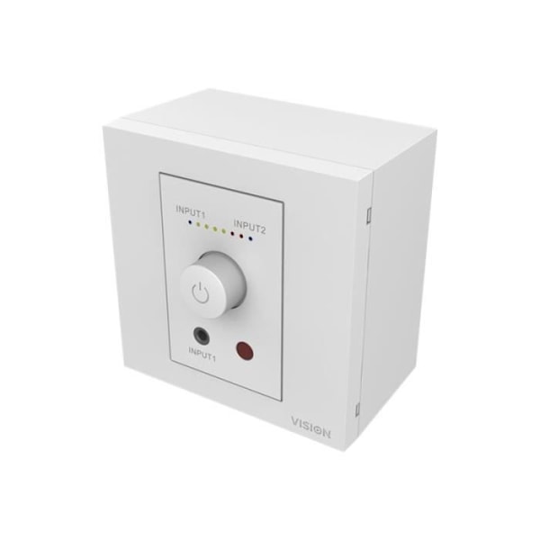 Vision TC3-AMP förstärkare - vit - 25W RMS - väggmontering