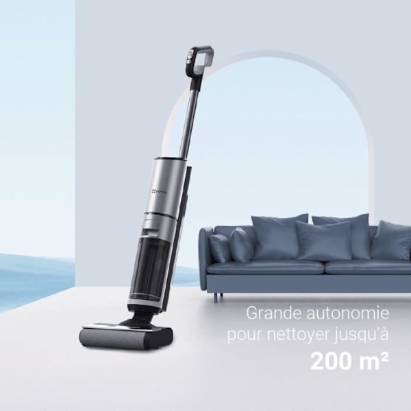 3-i-1-stavdammsugare - EZVIZ - RH2 - 200 W - 80 dB - HEPA-filter - 850 ml Grå och svart