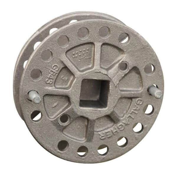 Gallagher roterande spännare (x3) silver-