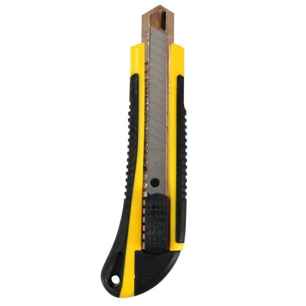 Cutter - WAYTEX - Säkerhet med grepp 18mm - Bladlåsningssystem