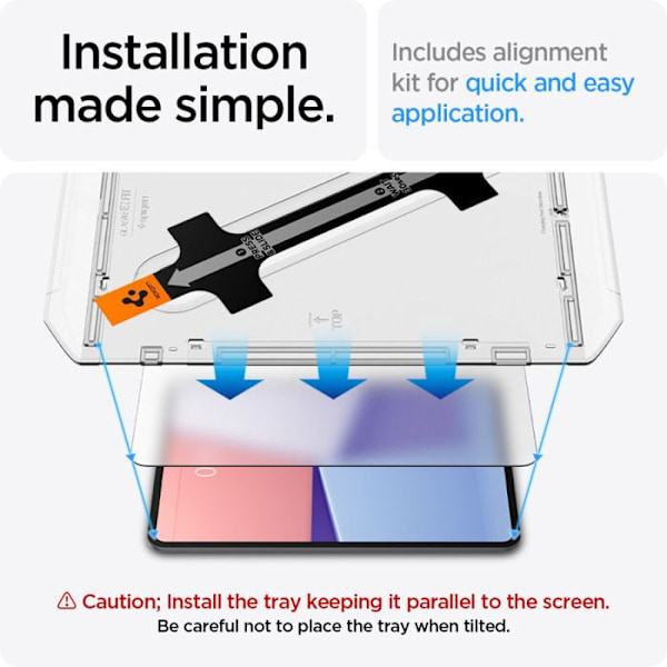 Spigen Paper Touch - Härdat glas för iPad Air 11" M3 (2025) / M2 (2024) (transparent matt)