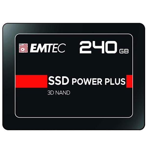 EMTEC SSD Power Plus - Solid State-enhet - 240 GB - intern - 2,5" - SATA 6Gb-s