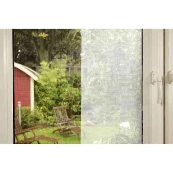TESA Standard myggnät för fönster - 1,10 m x 1,3 m - Vit Vit