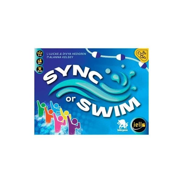 Iello Sync eller Swim partyspel