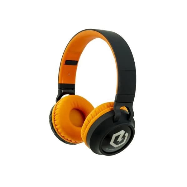Trådlösa Bluetooth-hörlurar - POWERLOCUS - Orange - Fällbar - För barn - Unisex Apelsin