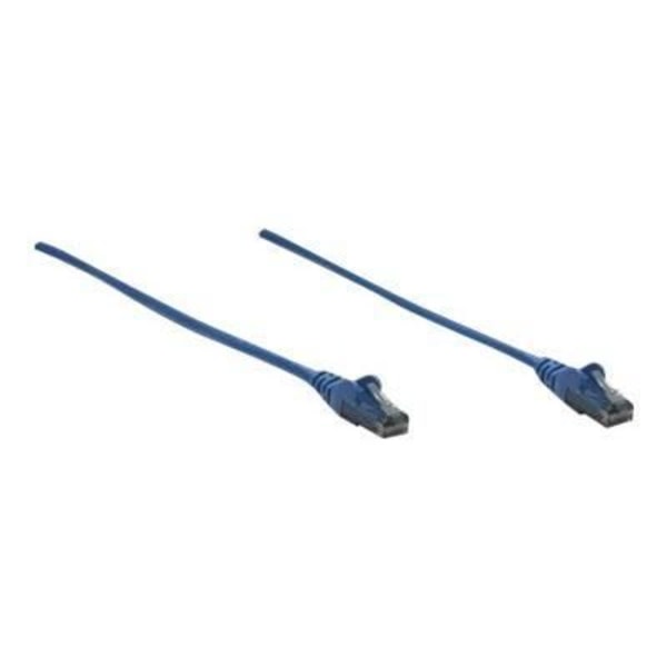 CAT 6 patchkabel - INTELLINET 342575 - 1m - RJ-45 hankontakt - Blå