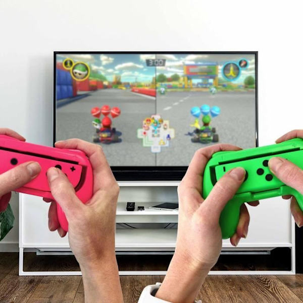 Just Dance Armbands - SUBSONIC - Paket med 2 - Unik design - Anpassningsbar - För Nintendo Switch Colors of Just Dance 2023