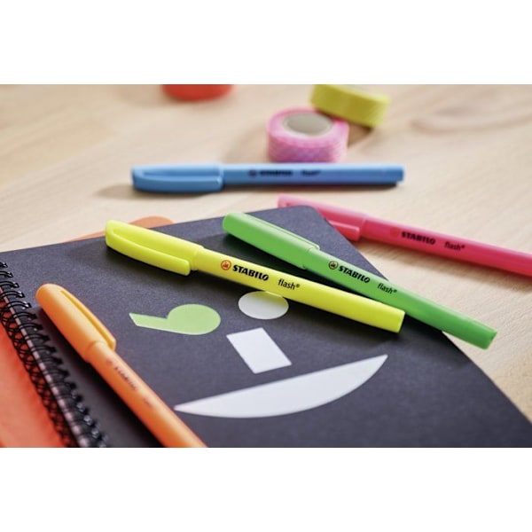 Highlighter - Stabilo refill - 555/31 - Pen 68 Pack of 10 Blue Highlighter