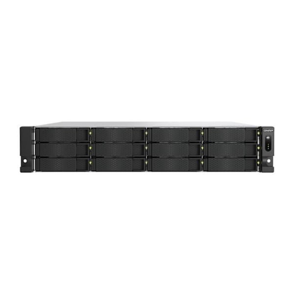 NAS-server - QNAP - TS-H1277AXU-RP-R5-16G - 12 fack - Gigabit Ethernet - RAID 0