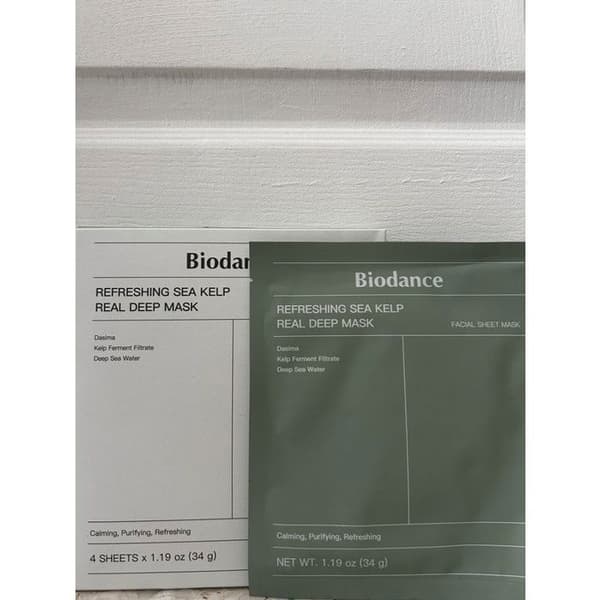 Pack 4 lådor Biodance ansiktsmasker -16 bitar (4 masker per låda)