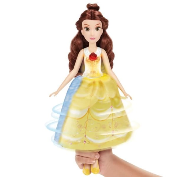 DISNEYPRINSESSOR - Belle och hennes outfits - från 3 år Blå och gul