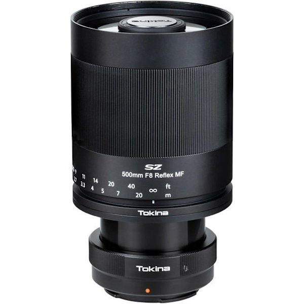 Tokina-objektiv - TO1-SZX500M43 - SZX 500 mm F8 MF Micro 4/3-fäste svart Svart