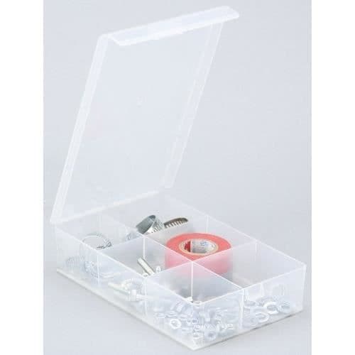 Sortimentslåda - ALLIT - Europlus Basic 12-6 - 6 fack - Transparent - Polypropen Transparent
