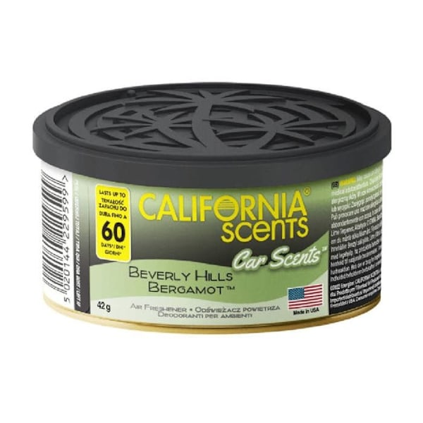 Biljeduft Car Gel - California Scents - Bergamotte från Beverly Hills