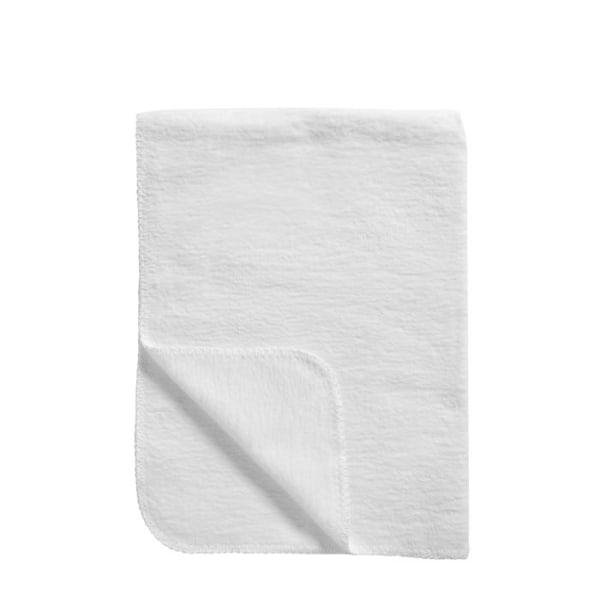 Meyco Baby Uni täcke för barnsäng - vävd - vit - 75x100cm - 1.0 TOG Vit