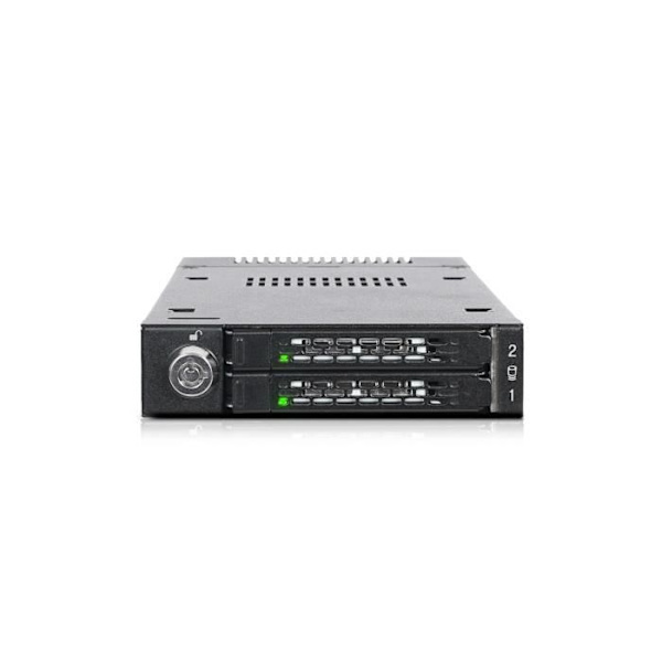 ICY DOCK TOUGHARMOR MB834M2K-B M.2 SSD-HÅLLE SVART