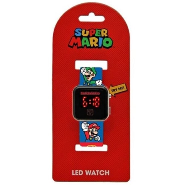 MARIO BROS NINTENDO LED-KLOCKA