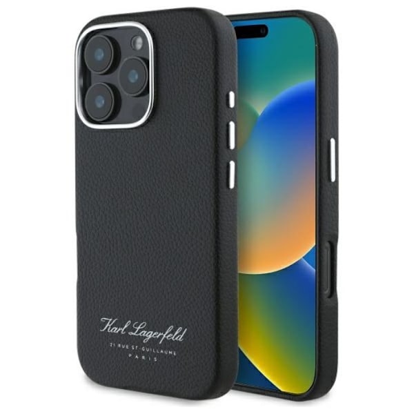 Karl Lagerfeld Hotel RSG - Coque för iPhone 16 Pro Max (svart)