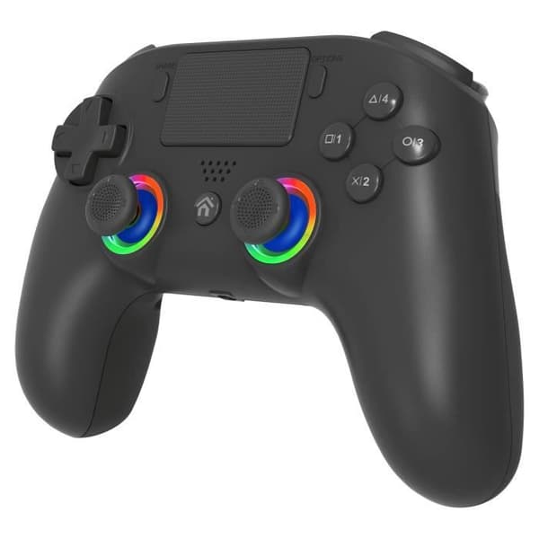 Manett - PS5 PC - Trådlös - LED RGB Svart