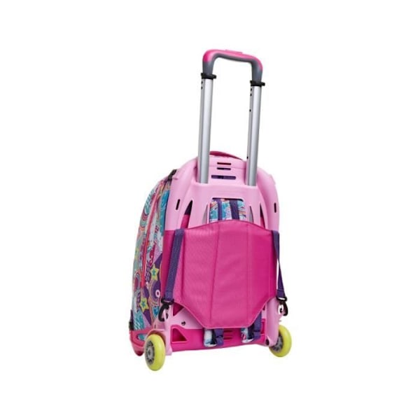 Trolleyryggsäck - SEVEN - New Tech SJ Gang - Rosa - Multisport - 33L - 3 användningsområden