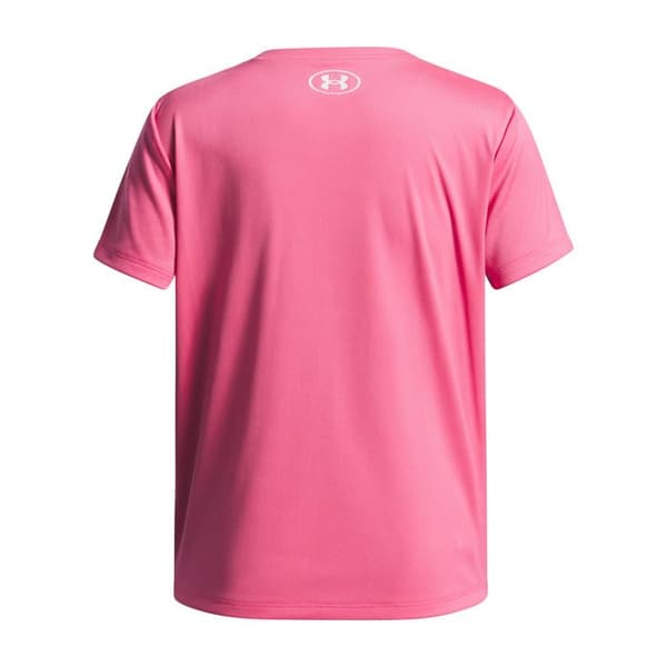 Under Armour Tech Wordmark Graphic barntröja superpink 8-10 år gammal