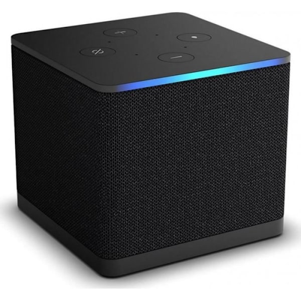 Fire TV Cube Media Gateway med Alexa 2022 - Amazon - Vit - 4K Ultra HD - Dolby Vision - HDR 10