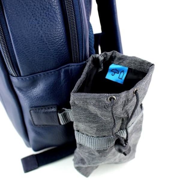 Piquadro - Laptopryggsäck Small Pulse 15.0 - 3869P15-BLU3-UN - BLU3