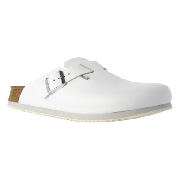 Birkenstock Boston Clog 60136 - Vit - Läder Vit 40
