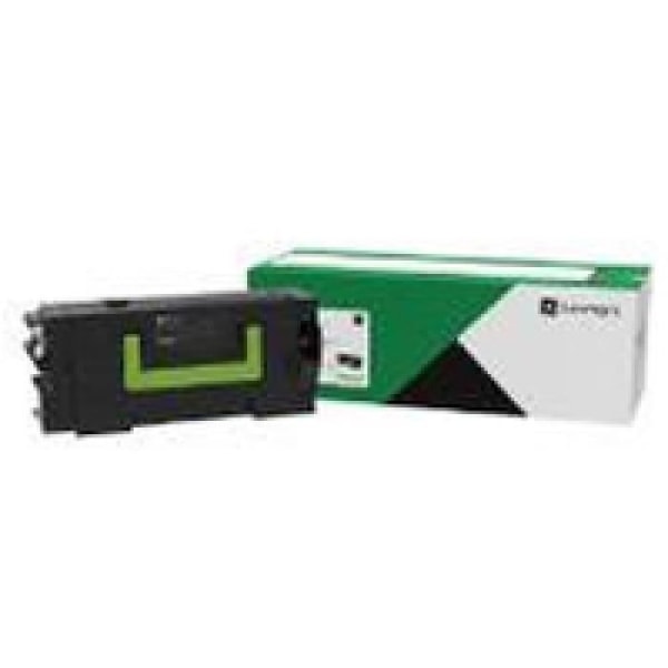 lexmark 58d2h0e långvarig svart tonerkassett för företag svart svart Svart