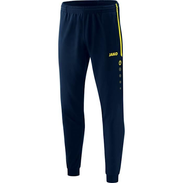 Jako Competition 2.0 fotbollsbyxor - Marinblå/neongul - Vuxen - Andas Marin/neongul XL