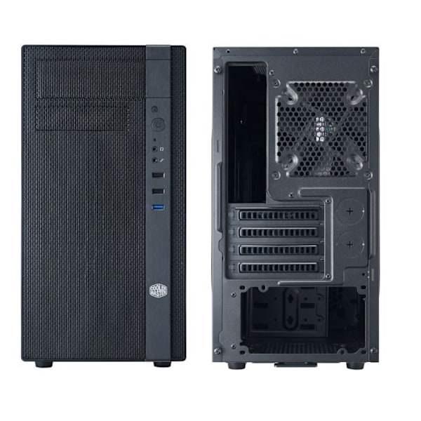 COOLER MASTER LTD PC CASE N 200 - Svart - Micro ATX Format (NSE-200-KKN1)
