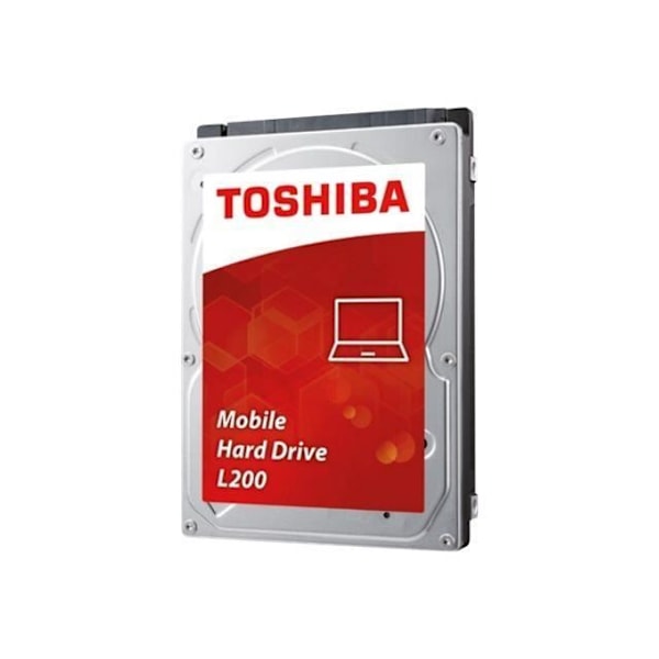 Toshiba L200 intern hårddisk - 2,5'' - 1 TB - 5400 rpm - SATA 6 Gb/s