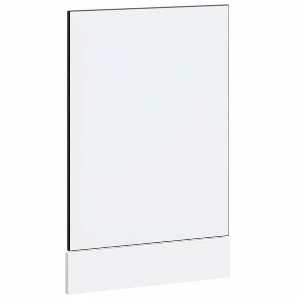 vidaXL Diskmaskinpanel Lucca svart ingenjörsträ 853888
