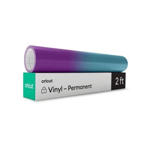 Cricut Permanent Vinyl för skärmaskiner lila och turkos - 0093573577284 Lila och turkos