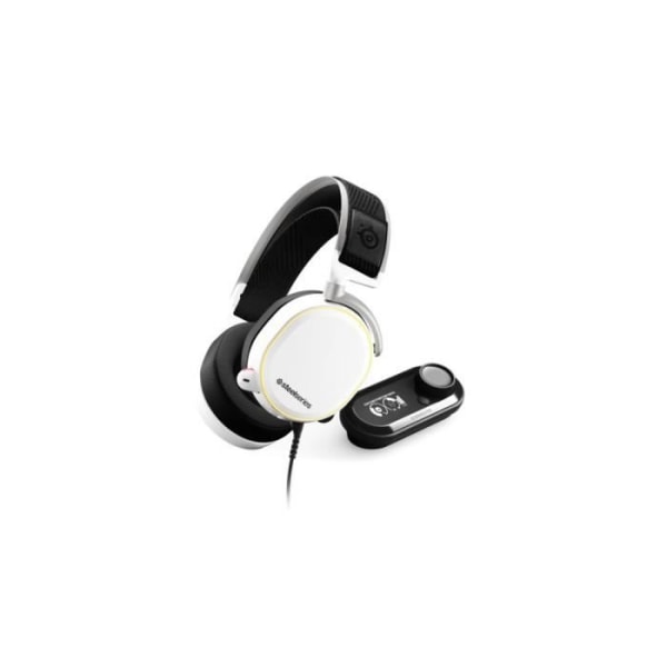 STEELSERIES Arctis Pro + GameDAC White Gaming Headset - Premium digital-till-analog prestanda