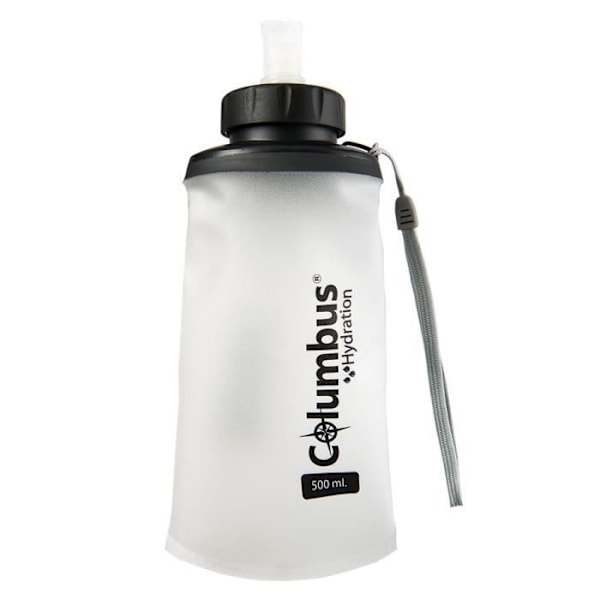 COLUMBUS Transparent vattenflaska - 500 ml