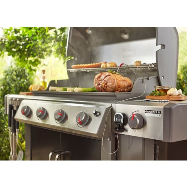 Ansluten termometer - WEBER - IGrill 3 - Omgivnings- och kärntemperaturmätning Svartvitt