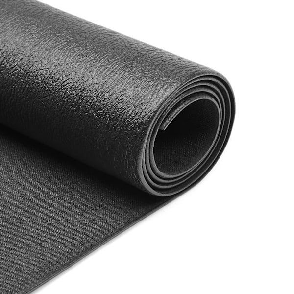 Grunder - IR97514-1 - Högdensitet golvmatta för sportutrustning och löpband 0,76 x 1,83 m Svart