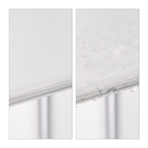Relaxdays Förvaringshylla 9 fack plastdörrar modulär DIY montering plug-in bokhylla 95x95x32 cm, vit Vit