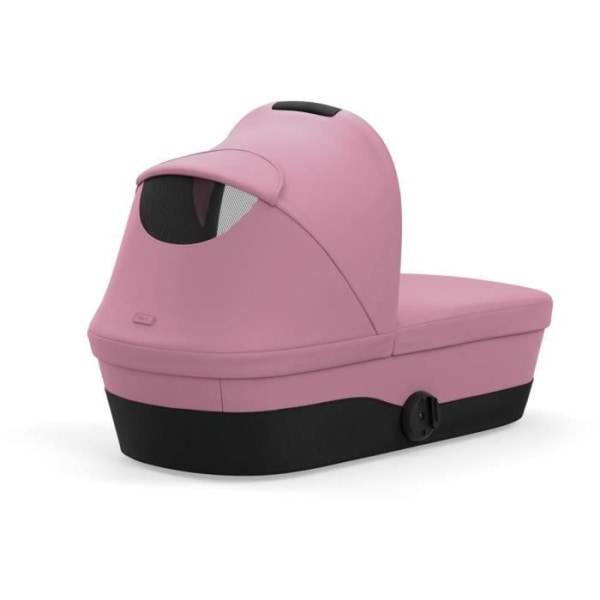 Cybex Melio Magnolia Pink Bärvagn - Grupp 0+ - Bakåtvänd - Med reducering och nackstöd