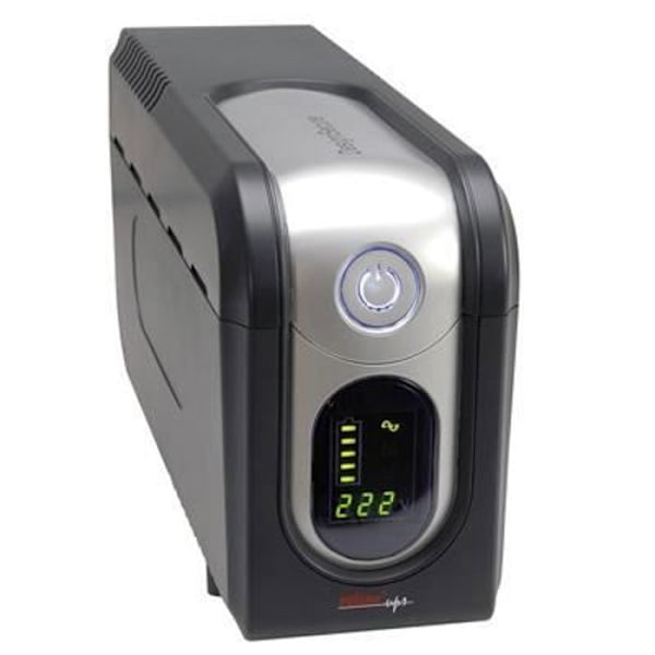 Onduler ROLINE DesignSecure 625 - Extern onduler - LCD-skärm - 625 VA - AC 230 V - Begränsad garanti - 10 år