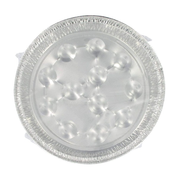 Set med 10 snigelrätter i aluminium 17,5 cm Fackelmann Aluminium