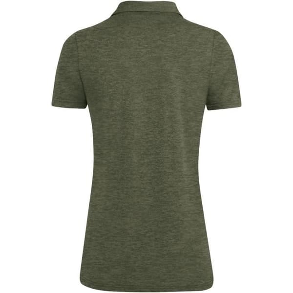 Jako Premium Basic dam polo - olivgrön Grön khaki 44