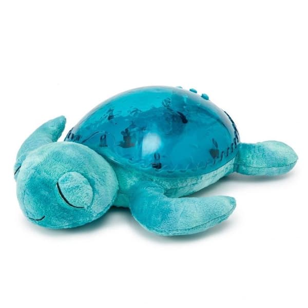 Cloud b - Tranquil Turtle Aqua uppladdningsbar nattlampa - BTL DIFFUSION Blå