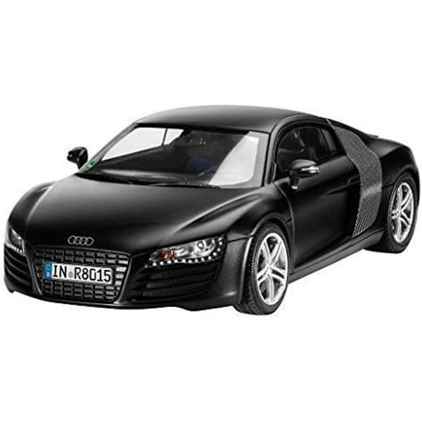 Bilmodell - Revell - Audi R8 - 106 stycken - Skala 1/24 Svart