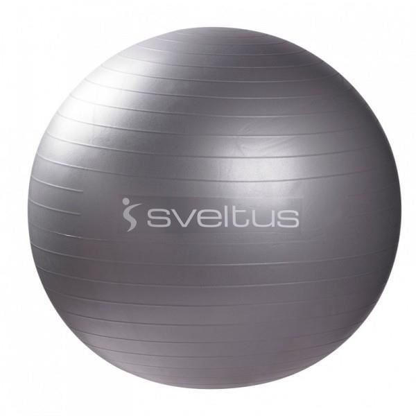 Gymboll - SVELTUS - Grå - Diameter 65 cm - Anti-explosion design Grå