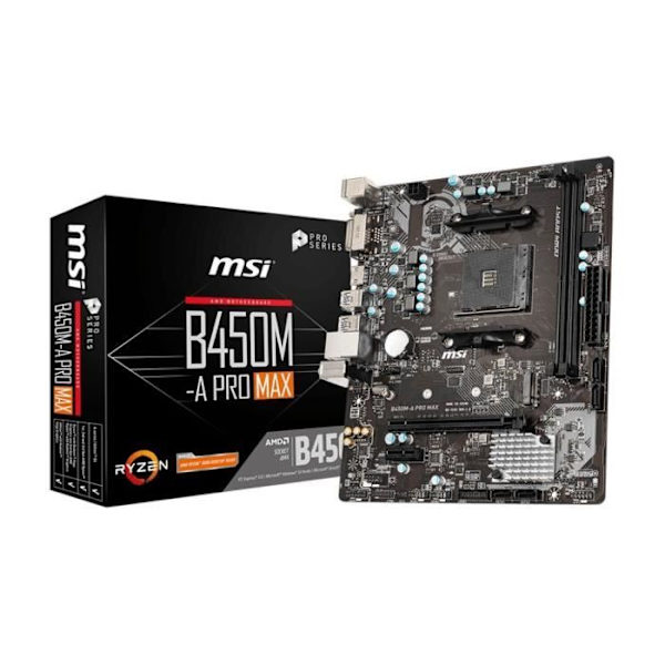 Moderkort - MSI - B450M-A PRO MAX II (911-7C52-036)