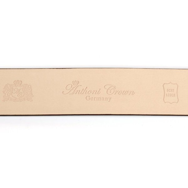 Bälte - bälte med spänne Anthoni crown - GR1SE3D70 - Läder Bälte Dam Grå 95 cm