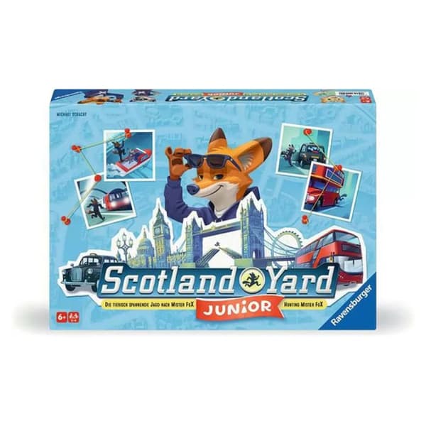 Scotland Yard junior utredningsspel - RAVENSBURGER - Blå - Från 6 år